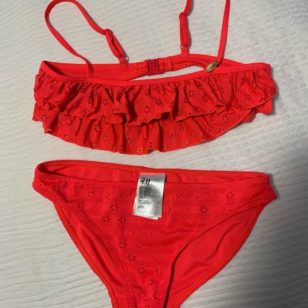 H-M set swimwear girl size 10-12